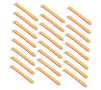 Gogogmee 24pcs Plastic Hair Curlers Heatless Cold Wave Perm Rod Hair Hollow Design Protects Home Salon Styling Tools for Natural Beachy Waves and Volume