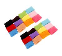 Gogogmee 24pcs Seamless Sports Sweat Headbands Soft Flexible Athletic Sweatbands for Women Men Moisture-wicking Hairbands for Running Yoga Basketball Cycling Fitness