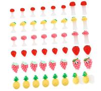 Gogogmee 24pcs Silicone Nail Polish Separators Toe Spacers for Pedicure Toe Dividers for Relief Blister Protection and Nail Art Alignment Suitable for Men and Women