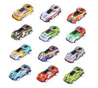 Gogogmee 25pcs Mini Pull Back Car Models Alloy Vehicles for Educational Desktop Decor Vibrant Colors No Battery Required