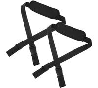 Gogogmee 2pcs Adjustable Kick Scooter Carrying Strap Heavy Duty Non-slip Shoulder Strap for Folding Bikes Portable Multi-function Scooter and Skateboard Accessories for Outdoor Sports