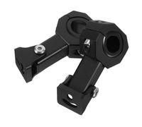 Gogogmee 2pcs Adjustable Motorcycle Headlight Bracket Metal Fork Mount for LED Driving Lights Enhanced Night Visibility Compatible with Multiple Bike Models