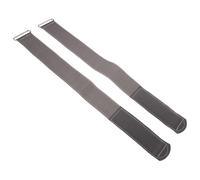 Gogogmee 2pcs Adjustable Nylon Foot Pedal Straps with Self Adhesive Design for Elliptical and Rowing Machines Gym Equipment Accessories Enhancing Stability and Safety in Home Workouts