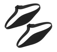 Gogogmee 2pcs Adjustable Silicone Hair Trimming Guide for Men Neckline Shaving Hair Fade Template Flexible Haircut Tool for Home and Salon Use