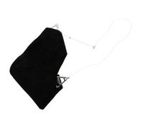 Gogogmee 2pcs Adjustable Wig Band for Women with Soft Velvet Comfort and Non-slip Design, Black Elastic Headband for Daily Activities and Hairstyles, Sleek Natural Look Edge Wrap