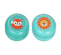 Gogogmee 2pcs Animal Pattern Wooden Yo-yo Toys Boys and Girls Yoyo Ball Boys and Girls Toys