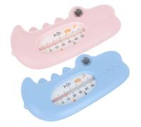 Gogogmee 2pcs Animal Shaped Water Thermometers Bath Temperature Measurement Tools Safe Rounded Design for Shower and Tub Use and Friendly Bath