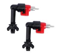 Gogogmee 2pcs Automatic Chicken Waterer Poultry Nipples Drinker for Farm Use Poultry Water Dispenser Steel Ball Mechanism for Chicken Feeding