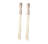 Gogogmee 2PCS Bamboo Massage Sticks Handheld Tapping Massage Tool for Neck Shoulder Back Waist and Legs Muscle Relaxation Relief Therapy for Home and Travel Use