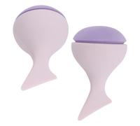 Gogogmee 2pcs Beauty Egg Makeup Applicators Non-latex for Face Paint Brushes and Sponges