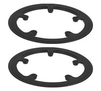 Gogogmee 2pcs Bicycle Chainring Guard 40T Front Sprocket Covers Screws Universal Chain Guard Protector for Fixed Gear and Mountain Bikes Black for Cycling