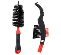 Gogogmee 2pcs Bike Chain Cleaning Brush Chain Scrubber and Gear Cleaner for Urban Racing Mountain and Trekking Bikes Efficient Wheel Cleaning Tool