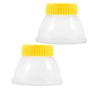 Gogogmee 2Pcs Breathable Insect Observation Cages with Magnifying Viewer Transparent for Science Experiments and Nature Exploration for Biology Class
