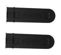 Gogogmee 2pcs Chainsaw Bar Cover Plastic Protective Sleeve for Guide Bar Easy to Install Chainsaw Guard Prevents Chain Damage and Ensures Safety for Woodworking and Logging