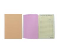 Gogogmee 2pcs Contractor Invoice Receipt Book X Work Order Receipt Booklet with Each for Small Business Financial Records Professional Garden Service Invoices and Business Transaction
