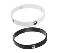 Gogogmee 2pcs Couples Bracelets Tai Chi Sports Band for Couples Street Dance Wristband
