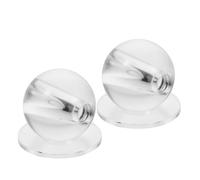 Gogogmee 2pcs Cue Stroke Trainer Alignment Guide Billiards Practice Aid Portable Snooker Training Ball for Skill Improvement and Precise Cue Control