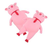 Gogogmee 2pcs Cute Squishy Pig Toys Slow Rising Animal Squeeze Toys for Decompression Adorable Pig Design for Adults and Boys and Girls for and Fun Play