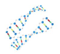 Gogogmee 2pcs Dna Double Helix Model Kit Self-assembling Molecular Structure for Biology Genetics Teaching Science Classroom Educational Tool for Students and Teachers