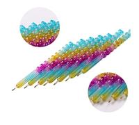 Gogogmee 2pcs Dotting Pen for Rhinestones and Beads Colorful Modeling Tool for Use Diamond Picture Drilling Tool Heart Design