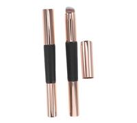 Gogogmee 2PCS Double Ended Silicone Lip Brush and Concealer Applicator Retractable Soft Makeup Tool for Precise Lipstick and Face Concealing Portable Mini Brush for Travel Festival and