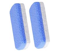 Gogogmee 2Pcs Dual-Color Foot Callus Removers with Pumice Stone for Efficient Dead Skin and Hard Skin Removal Practical Pedicure Tools for Smooth Feet Care at Home and Salon Use