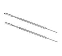 Gogogmee 2PCS Dual-Ended Eyelash Separator Metal Lash Lift Tool for Perming and Curling Portable Lightweight Lash Tech Supplies for Home Salon and Makeup Artists Travel-Friendly