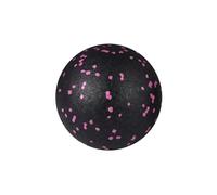 Gogogmee 2pcs Eva Yoga Foot Massage Balls for Deep Tissue Release, Fitness Exercise Balls with Black Pink Dot and Black Green Dot for Home Pilates