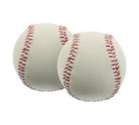 Gogogmee 2pcs Glow in The Dark Baseballs for Training Luminous Safe Plastic Baseballs for Youth and Adults, Outdoor Night Practice Balls for Camping, Backyard, and Classroom Use