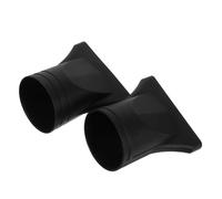 Gogogmee 2pcs Hair Dryer Concentrator Nozzle Black High-temperature Resistant Blow Dryer Attachment for Diameter Hair Styling at Home Salon