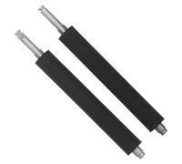Gogogmee 2pcs Label Printer Roller Shaft Replacement for Heavy Usage Environments, Iron and Silicone Material for Smooth Label Feeding and Enhanced Compatibility