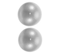 Gogogmee 2pcs Mini Pilates Ball Flexible Core Exercise Equipment for Home Gym Yoga Therapy Inner Thigh Workout Stability Balls for Strength Posture and Rehabilitation Training