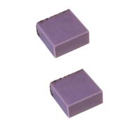 Gogogmee 2pcs Natural Gentle Cleansing Soap Handmade Lavender Face Soap Cleansing Oil Set for Mother's Day Birthday Present