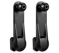 Gogogmee 2pcs Phone Mount Accessories Extension Arm for Phone Holder Adjustable Angle Sturdy Black Plastic Extension Rod for Dash Mount Compatible with Car Air Vents Navigation
