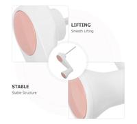 Gogogmee 2pcs Pink Manual Crank Handle for Table Lift, Adjustable Height Standing Desk Crank with Revolving Handle Knob, Replacement Hand Tool for Office Furniture DIY