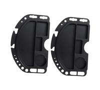 Gogogmee 2Pcs Portable Bike Repair Tools Tray Material Bike Repairing Tray Pallet Mountable for Folding Mountain Maintenance Workstand Organizer