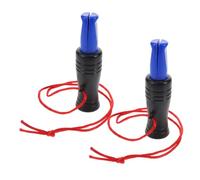 Gogogmee 2pcs Portable Duck Sound Imitation Whistles for Outdoor Survival High Decibel Calling Whistle with Realistic Duck Chicken Sounds Multifunctional Emergency and Hunting Tool for