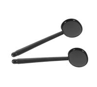Gogogmee 2Pcs Portable Eye Occluder Vision Test Tool for Optometry Compact Plastic Eye Cover for Eyesight Exam and Visual Assessment Essential Optical Shop and Hospital Accessory
