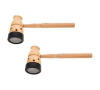 Gogogmee 2pcs Portable Gourd-Shaped Moxibustion Box Burner with Detachable Ash Ring Handheld Moxa Stick Holder for Smokeless Therapy Easy Cleanup Compact Design for Home and Spa Use
