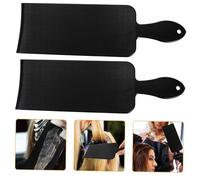 Gogogmee 2Pcs Professional Hair Coloring Tool Large Plastic Hair Dye Board with Curved Design for Salon Hairdressers Textured Smooth Sides for Freehand Tinting and Highlighting Comfortable