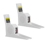 Gogogmee 2pcs Retractable Wall Mounted Height Meter 200cm Removable Tape Ruler for and Adults Growth Measurement Nursery and Home Use