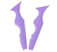 Gogogmee 2Pcs Reusable Silicone Eyeliner Stencils for Beginners Winged Eye Makeup Aid with Angled Eyeshadow and Eyebrow Guide Templates Portable Lightweight Beauty Tool for Precise