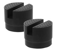 Gogogmee 2pcs Rubber Jack Pads for Floor Jack Anti-slip Cushioning Car Lift Support Pads Compatible with Trolley and Rv Stabilizing Applications