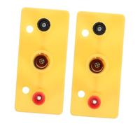 Gogogmee 2pcs Screw Lamp Holders for Physics Experiments Easy-install Small Bulb Bases for Electric Circuit Learning Kits Stem Physics Laboratory Accessories for Middle School Science