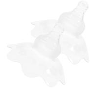 Gogogmee 2pcs Silicone Breastfeeding Protector Cover Lifelike Design for Comfort Strong to Clean for Nursing Mothers Prevents Milk Flow Issues