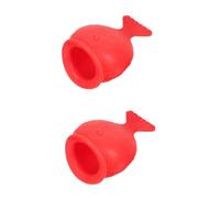Gogogmee 2pcs Silicone Lip Plumper Enhancer Tool Fish Shape Design for Women Comfortable Lip Suction Device Easy to Use and Clean Beauty Tool
