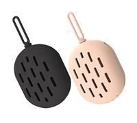 Gogogmee 2Pcs Silicone Makeup Sponge Holder Portable Cosmetic Sponge Storage Case with Quick Dry Design for Travel Home Use for Keeping Beauty Sponges