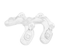 Gogogmee 2Pcs Silicone Nose Bridge Pads for S Glasses Saddles Double Screw Anti-Slip Nose Guards for Preventing Glasses Sliding