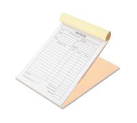 Gogogmee 2pcs Small Business Invoice Book with Clear Triple Copies Receipt Pad for Order Management and Financial Records Page Each Efficient Order Tracking for Small Business Use