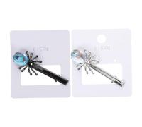Gogogmee 2pcs Spider Hair Clips Alloy Duckbill Barrette Gothic Hair Accessories for Halloween Party Cosplay Dance Fancy Dress Women